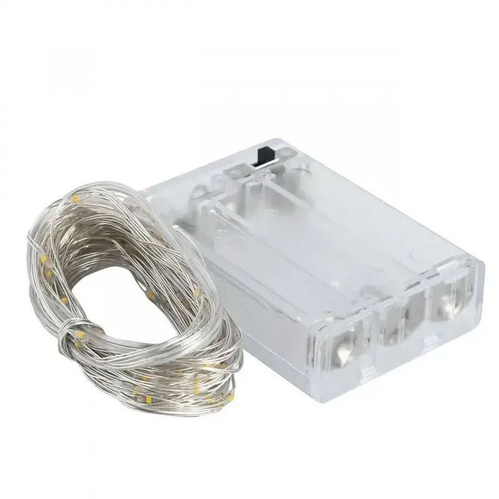 Світлодіодна гірлянда RD-301, 5 м,на батарейках, мультиколірLED АКЦІЯ!