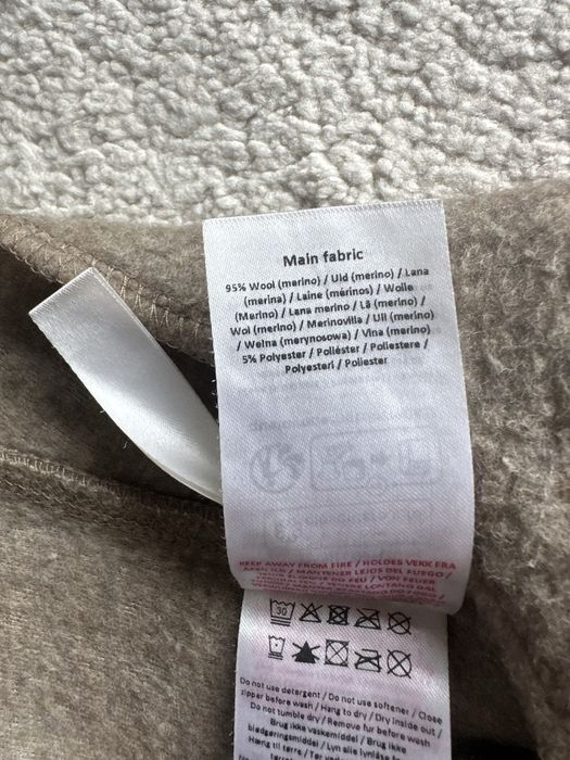 Kominiarka wełniana 74 cm 80 cm mikk-line