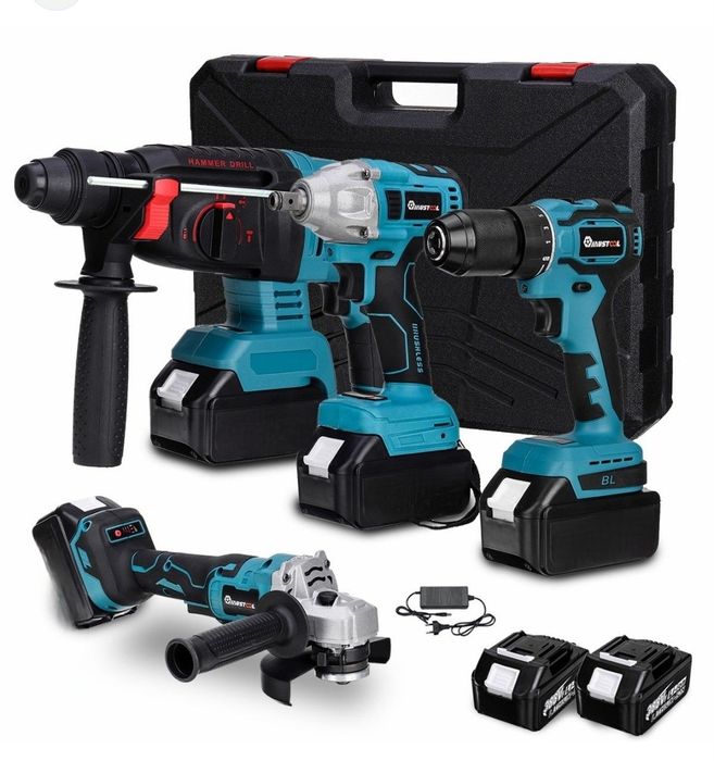 Kit Ferramentas sem fios 4 em 1