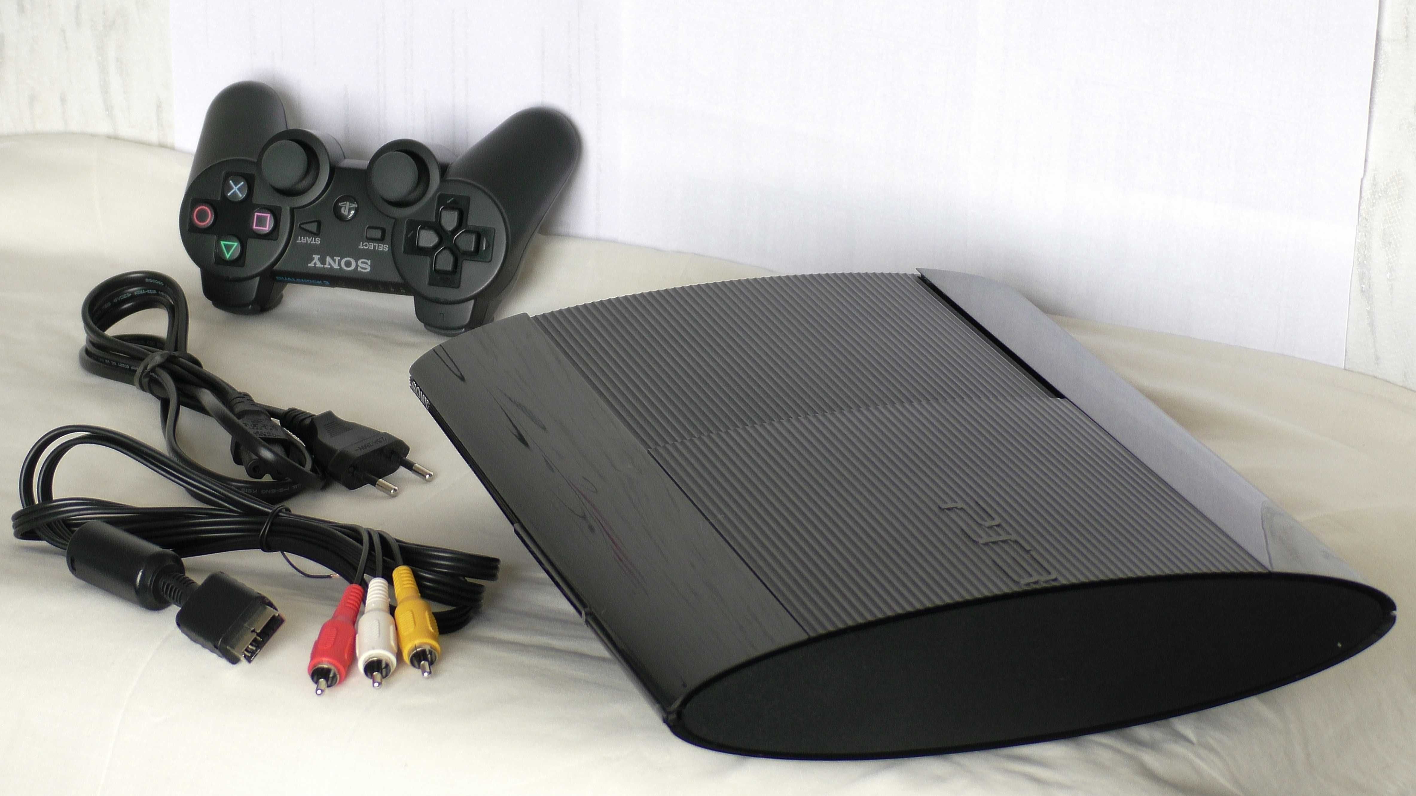 Sony PlayStation3, PS3 Super Slim HDD500GB забит играми