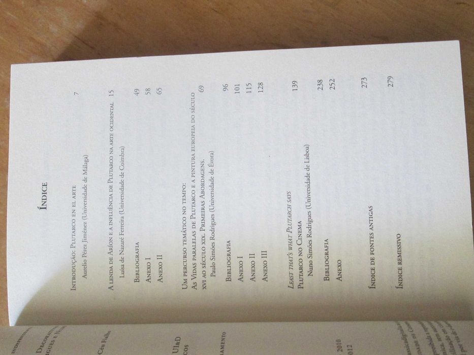 Plutarco e as artes: pintura, cinema e artes decorativas