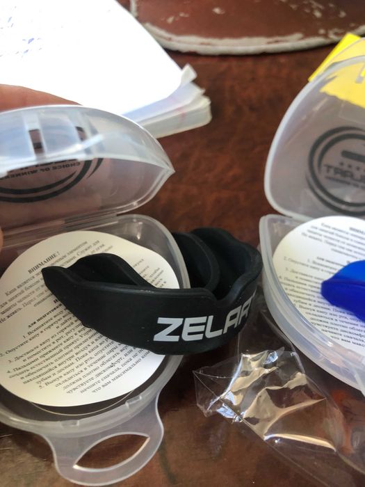 Капа боксерская одночелюстная ДЕТСКАЯ, ПОДРОСТКОВАЯ,  цвета в ассорт.