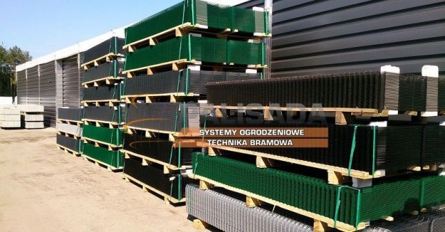 SŁUPEK OGRODZENIOWY 230 cm - SŁUPKI 60X40X1,25 mm - 2,3  Ocynk + KOLOR