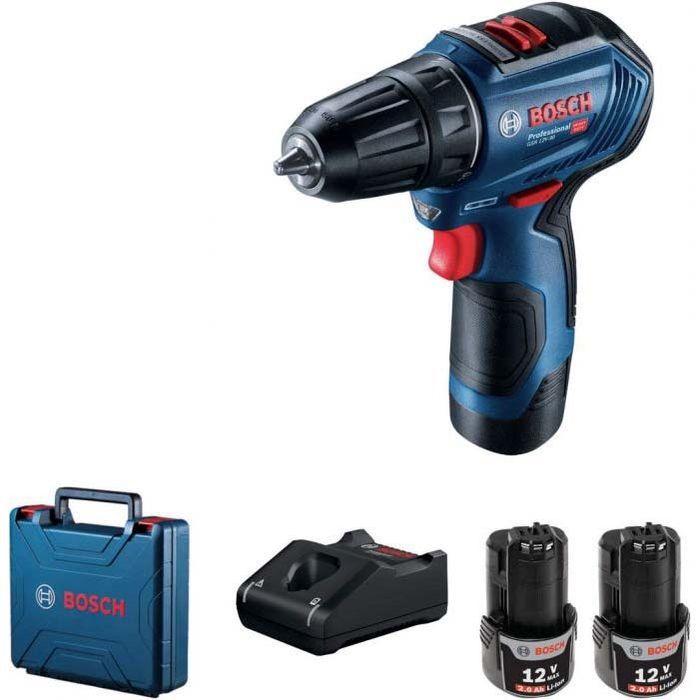 Wiertarko-Wkrętarka Akumulatorowa Gsr 12V-30 2*2.0Ah Bosch B 6019G9000