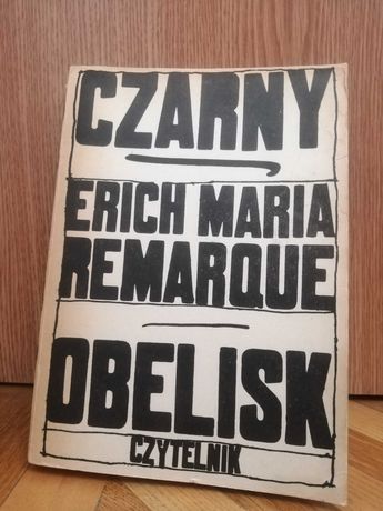 Э. М. Ремарк «Чёрный обелиск» (книга на польском)