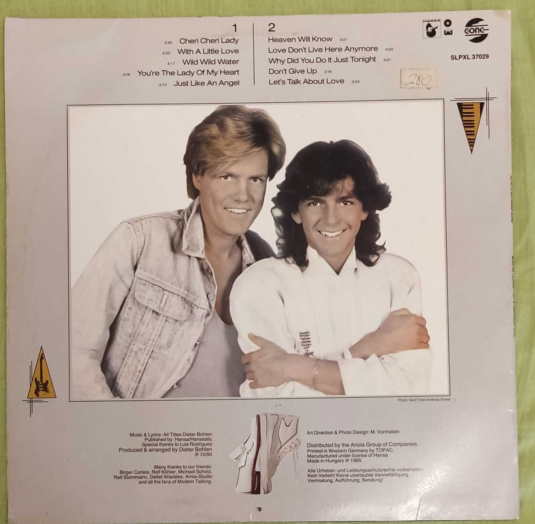 Modern Talking - Let's Talk About Love - The 2nd Album # LP 86'