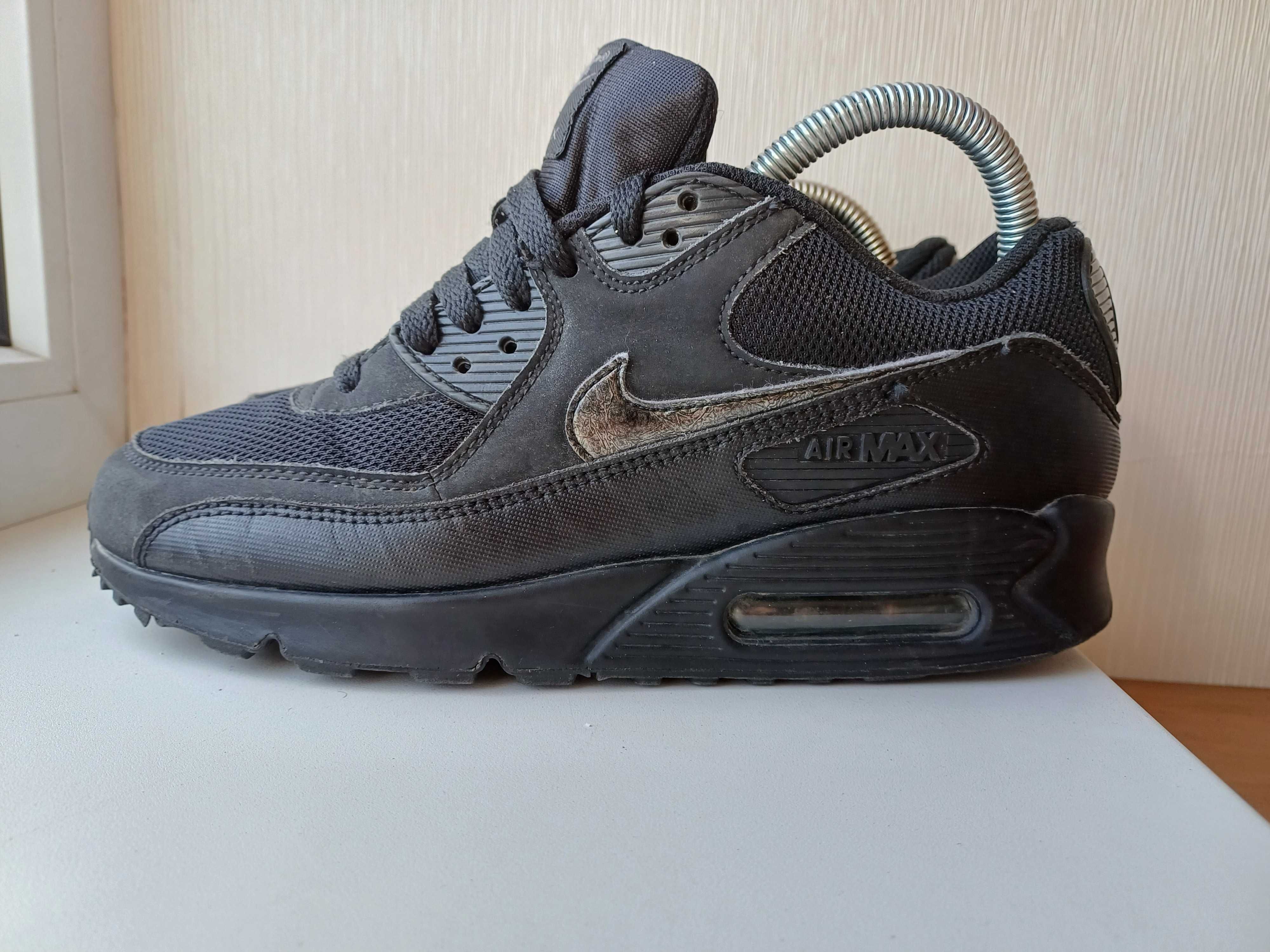 Кросівки шкіра Nike Air Max 90 Mesh р39ст24,5см Ориг