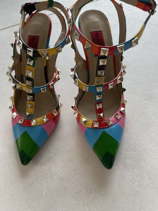 Szpilki kolorowe Valentino