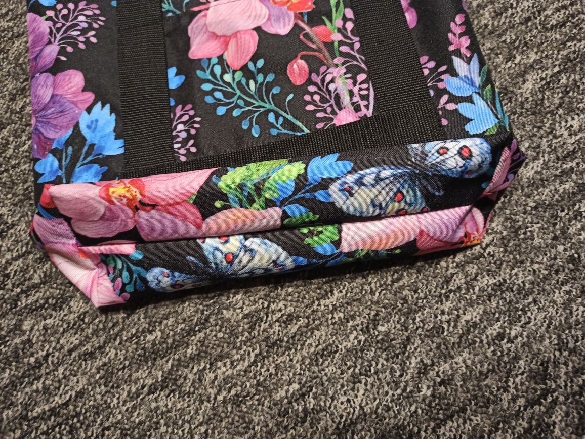 Torba Torebka Szopper Kolorowa Handmade
