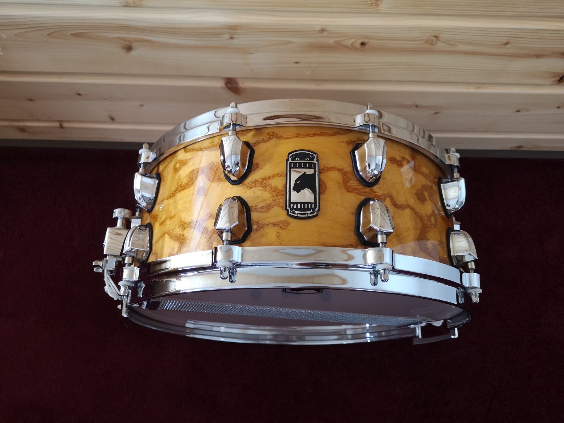 Werbel Mapex Black Panther 14"x5,5" Natural Ash Burl