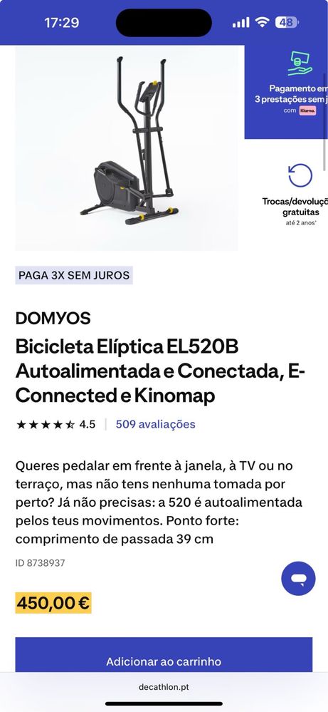 Eliptica Decathlon