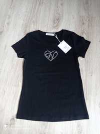 Nowa bluzka t-shirt damski r.XS/S marki ebelieve