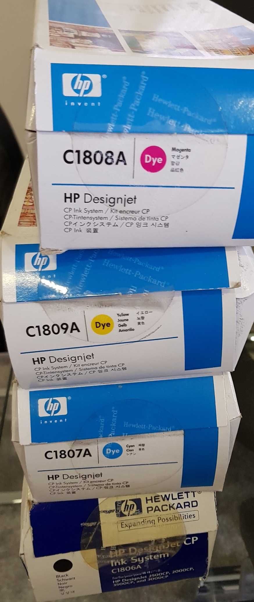 Tinteiros Hp Designjet p/ Plotter NOVOS!