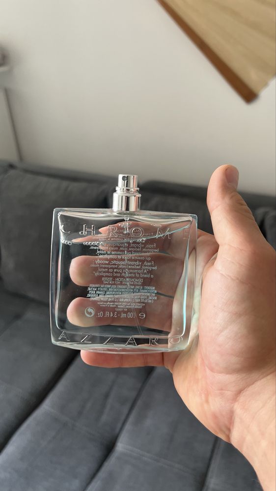 Perfumy azzaro chrome 100 ml