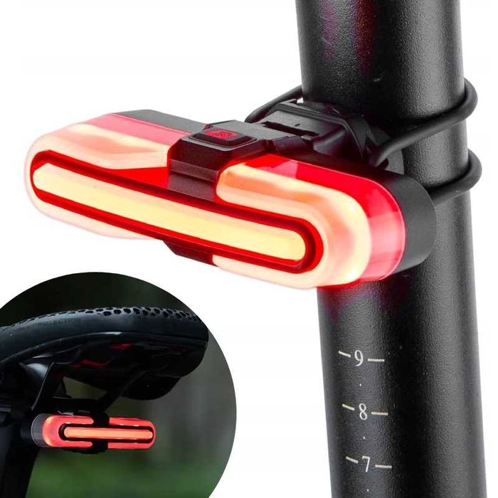 Lampka rowerowa tylna ROCKBROS super cena!