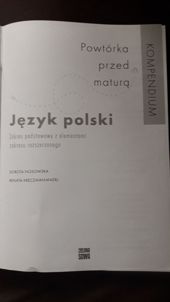 Język polski powtórka przed maturą