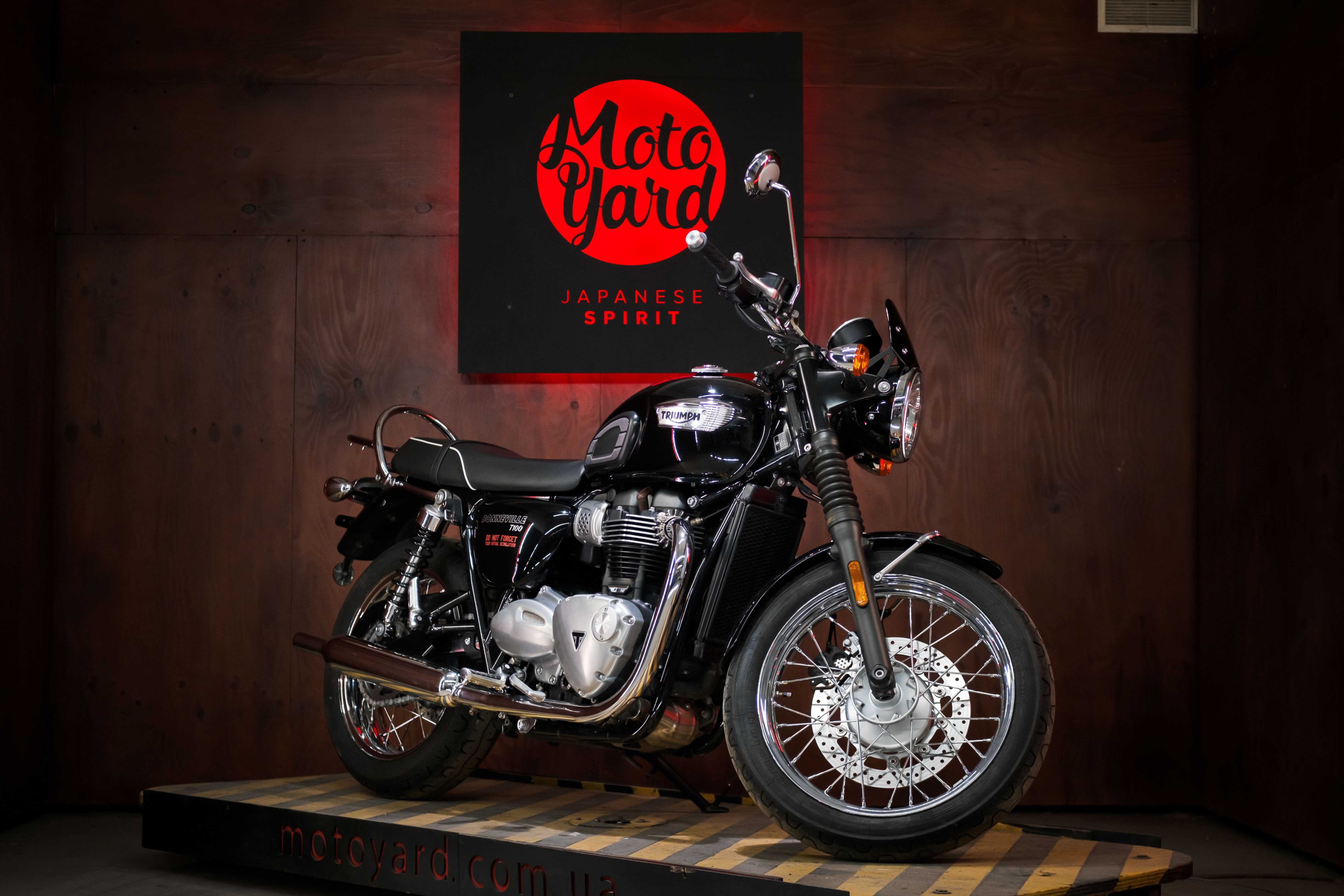 Triumph Bonneville T100 ABS Traction із Японії