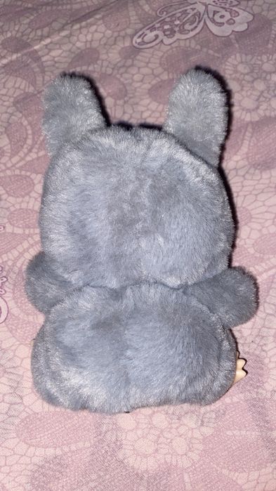 Іграшка лабубу сірий