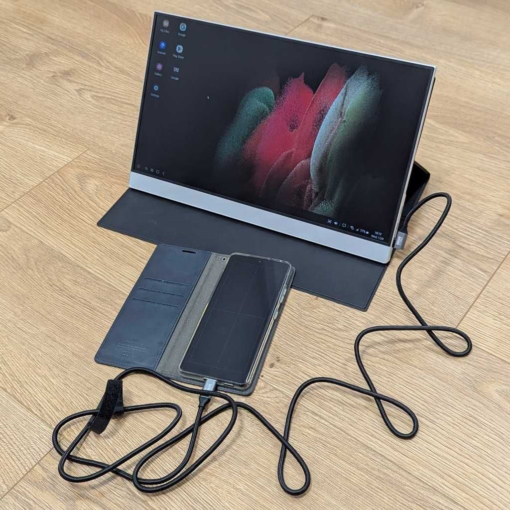 VisionOwl Portable Monitor 15.6"  Monitor Przenośny USB-C