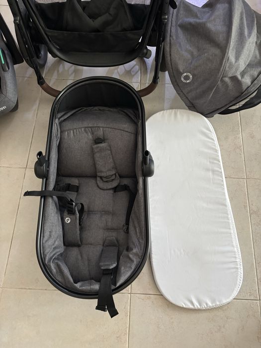Carrinho bebe MAXI-COSI Zelia S Trio - Cinzento