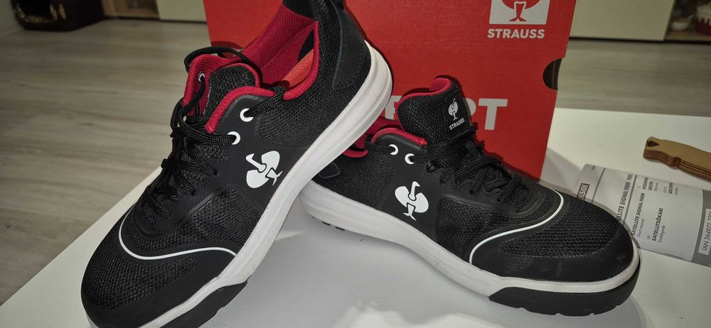 Buty ochronne BHP STRAUSS e.s. Vasegus II low roz.40. NOWE!