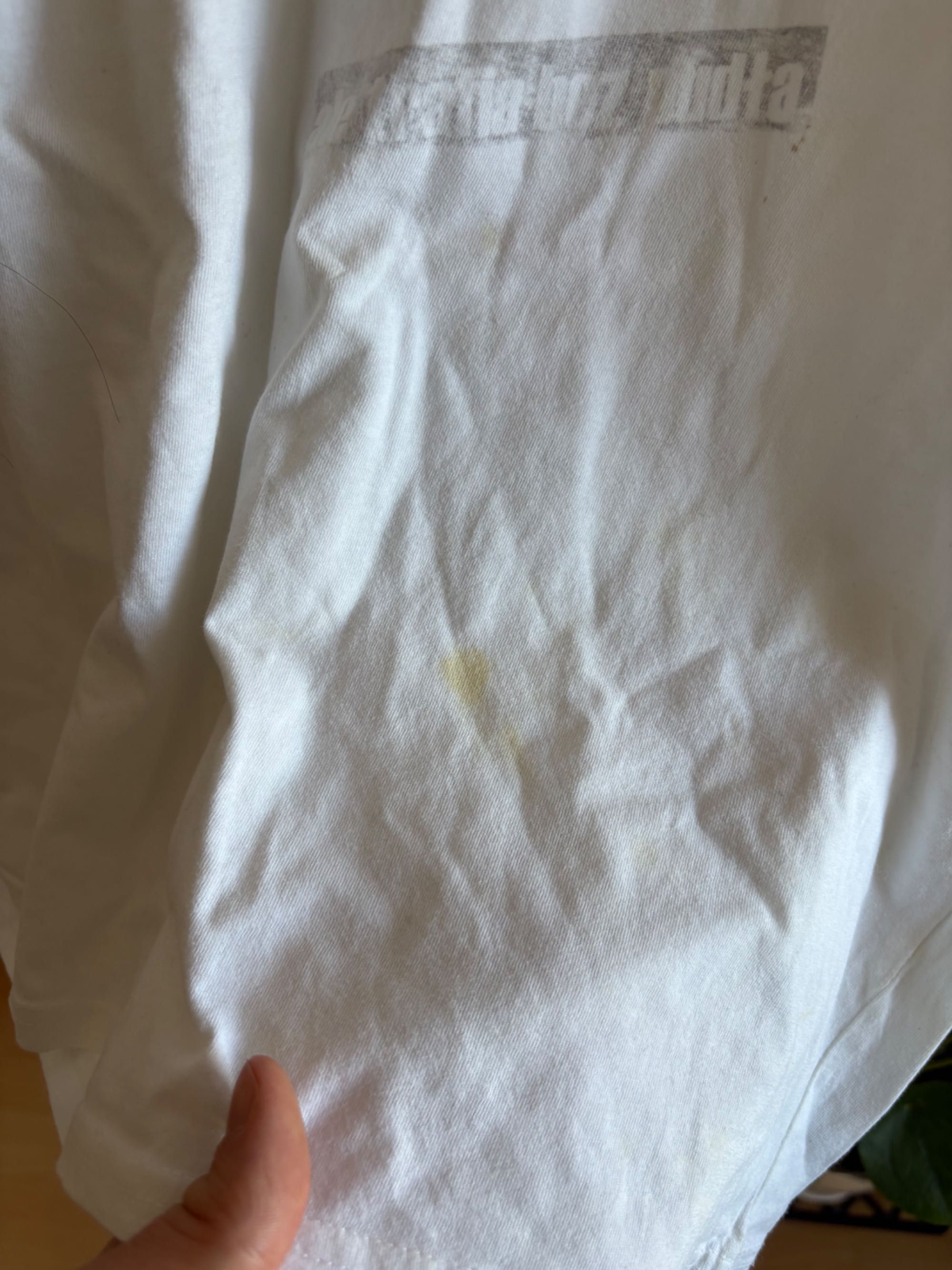 Biała koszulka z nadrukiem In Extenso, rozm. XL