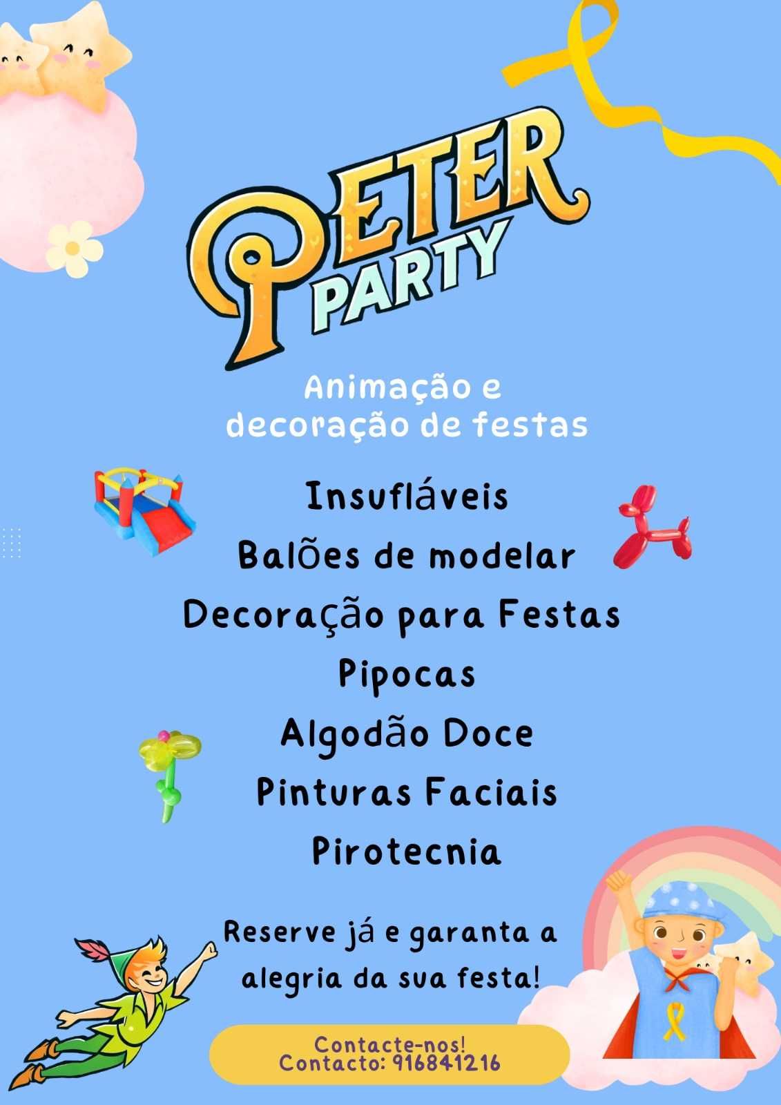 Insufláveis e animações