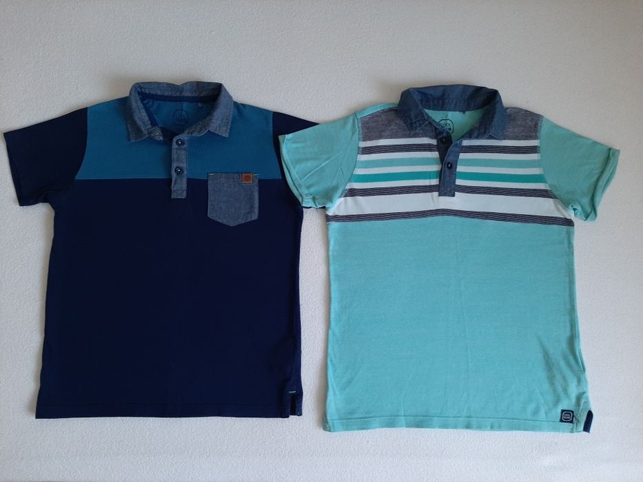 Cool Club Smyk 2szt. polo koszulki z krótkim rękawem r.134/140