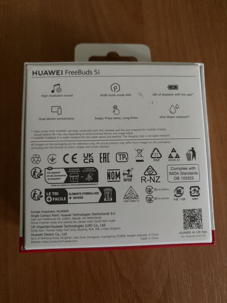 Навушники Huawei FreeBuds 5i Nebula Black