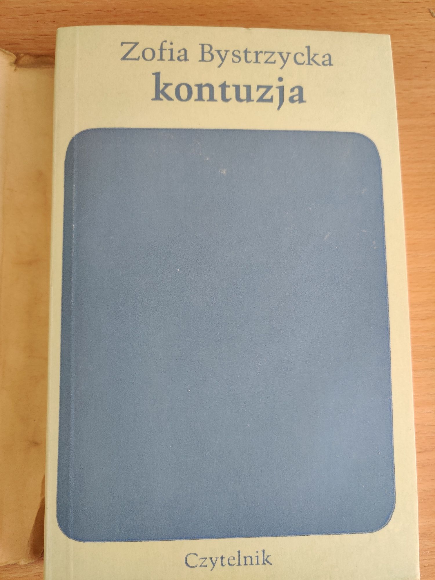 Kontuzja. Zofia Bystrzycka