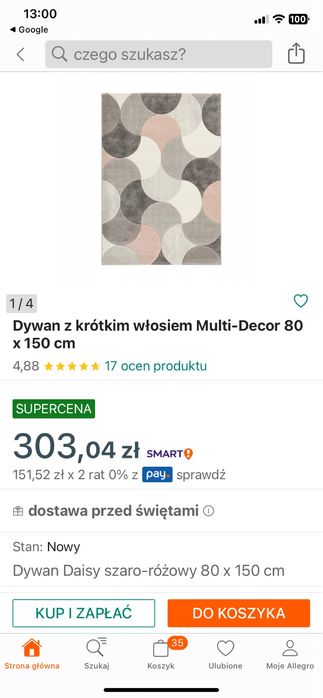 Dywan 80x150 gdynia