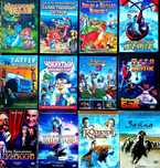DVD мультики, мультфильмы на дисках.