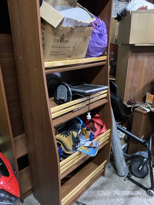 Regały sklepowe witryna szklana