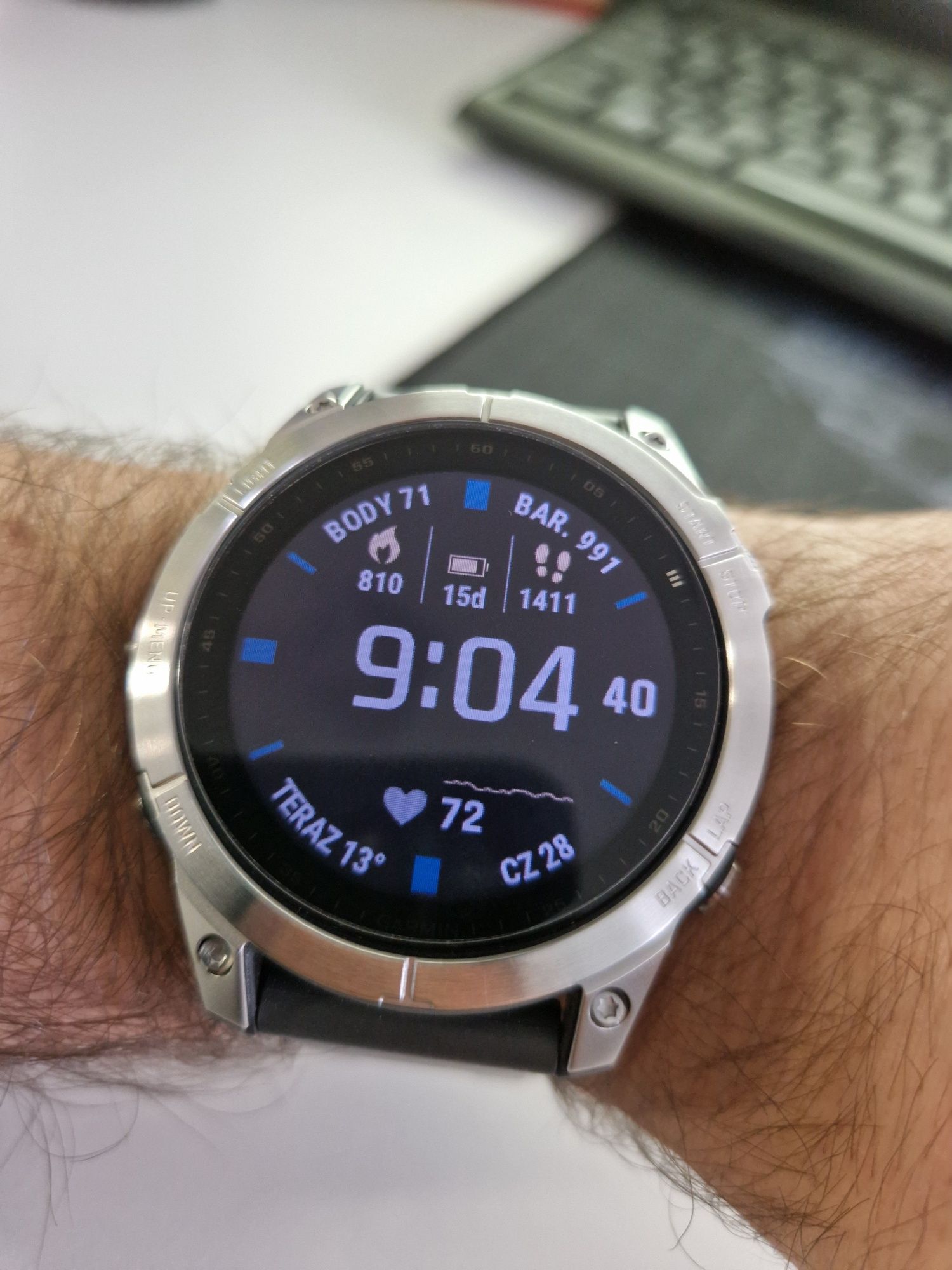 Garmin Fenix 7 zegarek sportowy GPS hR komplet gwarancja gratis
