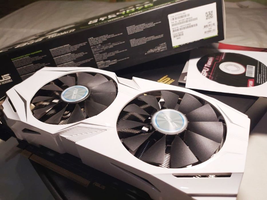 Видеокарта Asus Dual Geforce GTX 1070 8Gb DDR5 OC Edition
