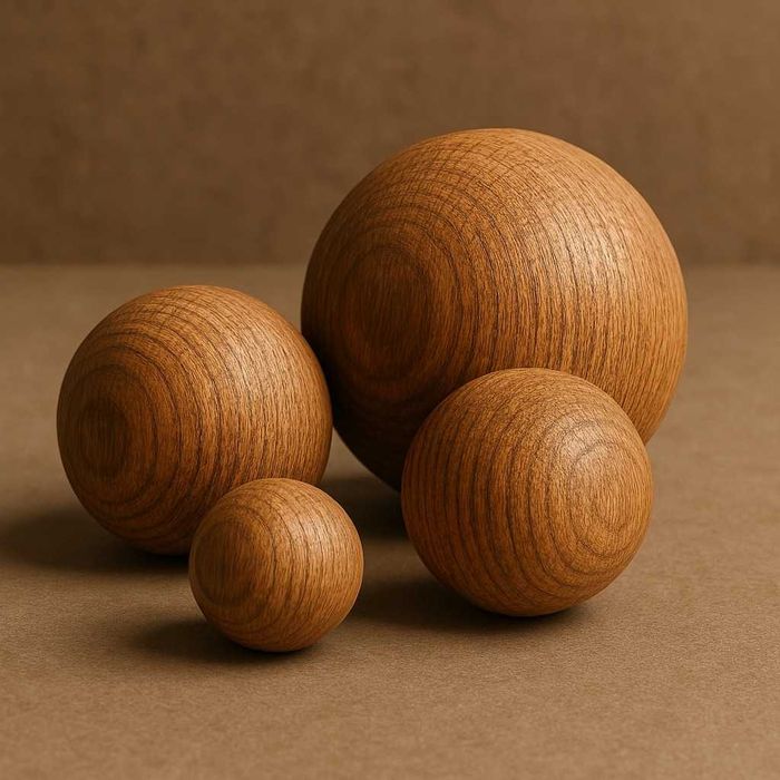 na sprzedaż kule drewniane