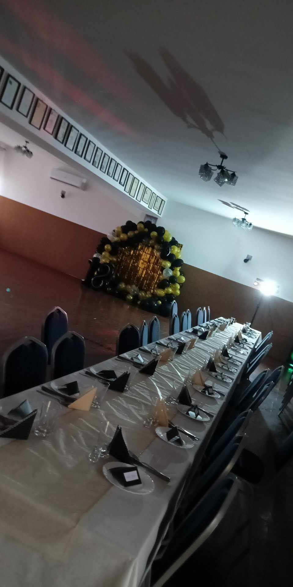 Ścianki do zdjęć, wystrój sal
