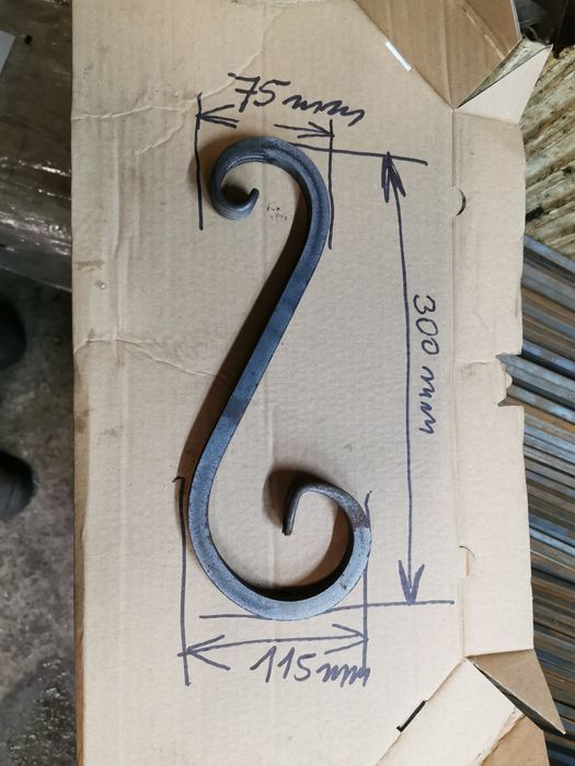 Elementy kute C, S, maskownice