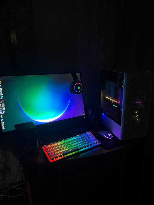 IГРОВИЙ ПК(Ryzen 7 5700X3D, RX 6800 XT, 32GB, 1TB SSD, 2K 180Hz 27")