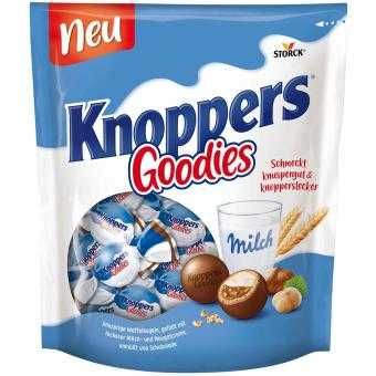 Шоколадні цукерки Knoppers Goodies, 180 грам