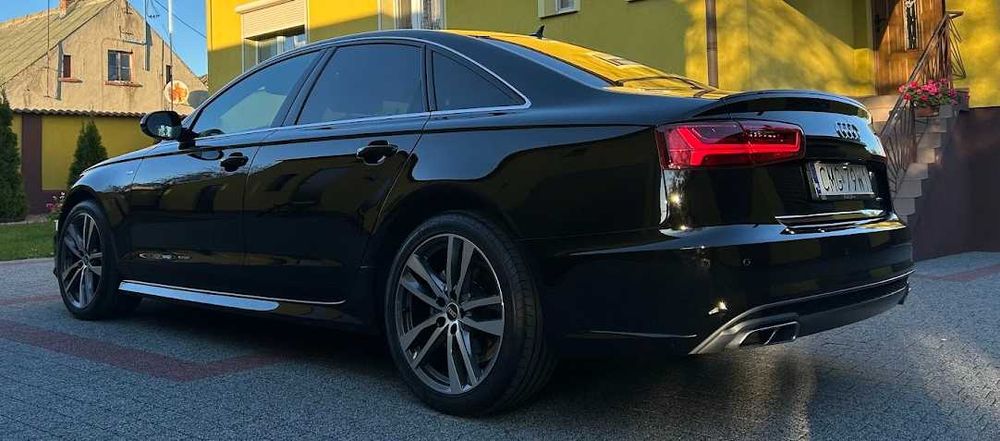 Audi A6 C7, 2.0 quatro s-line, salon Polska
