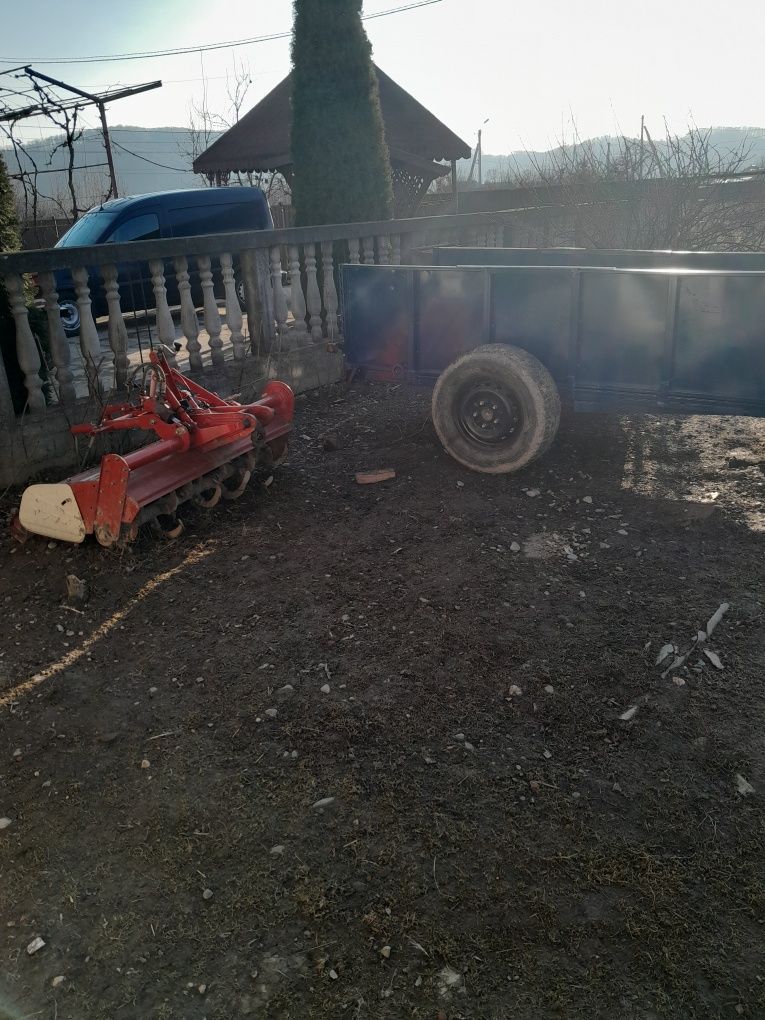 Трактор YanMar F15D + прицеп + фреза