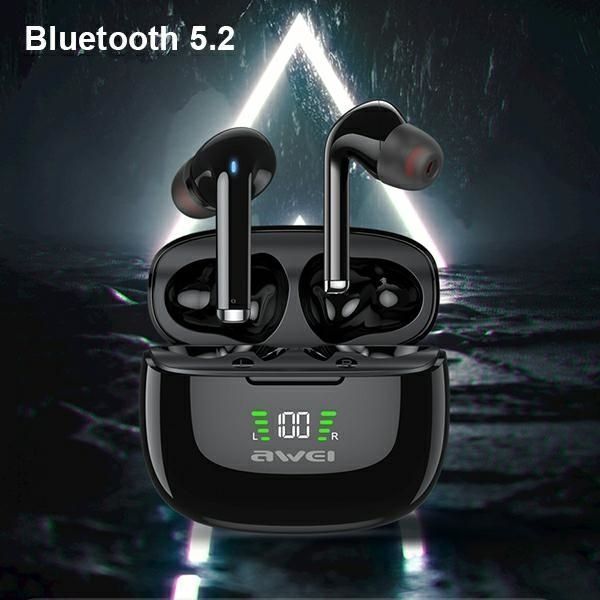 Słuchawki Bluetooth AWEI TA8 TWS z Stacją Ładowania IPX6