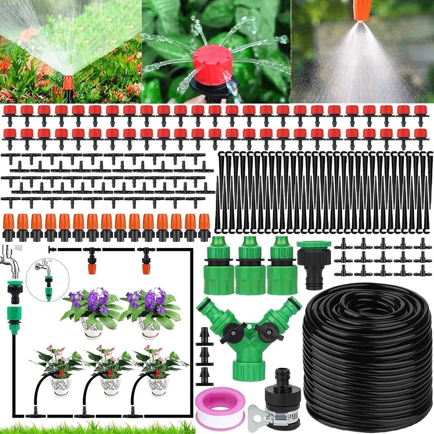 System nawadniania 50 m 200 elementów