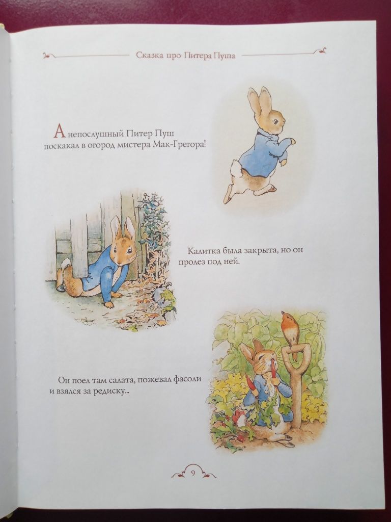 Книга "Всё о кролике Питере"  Поттер Б.