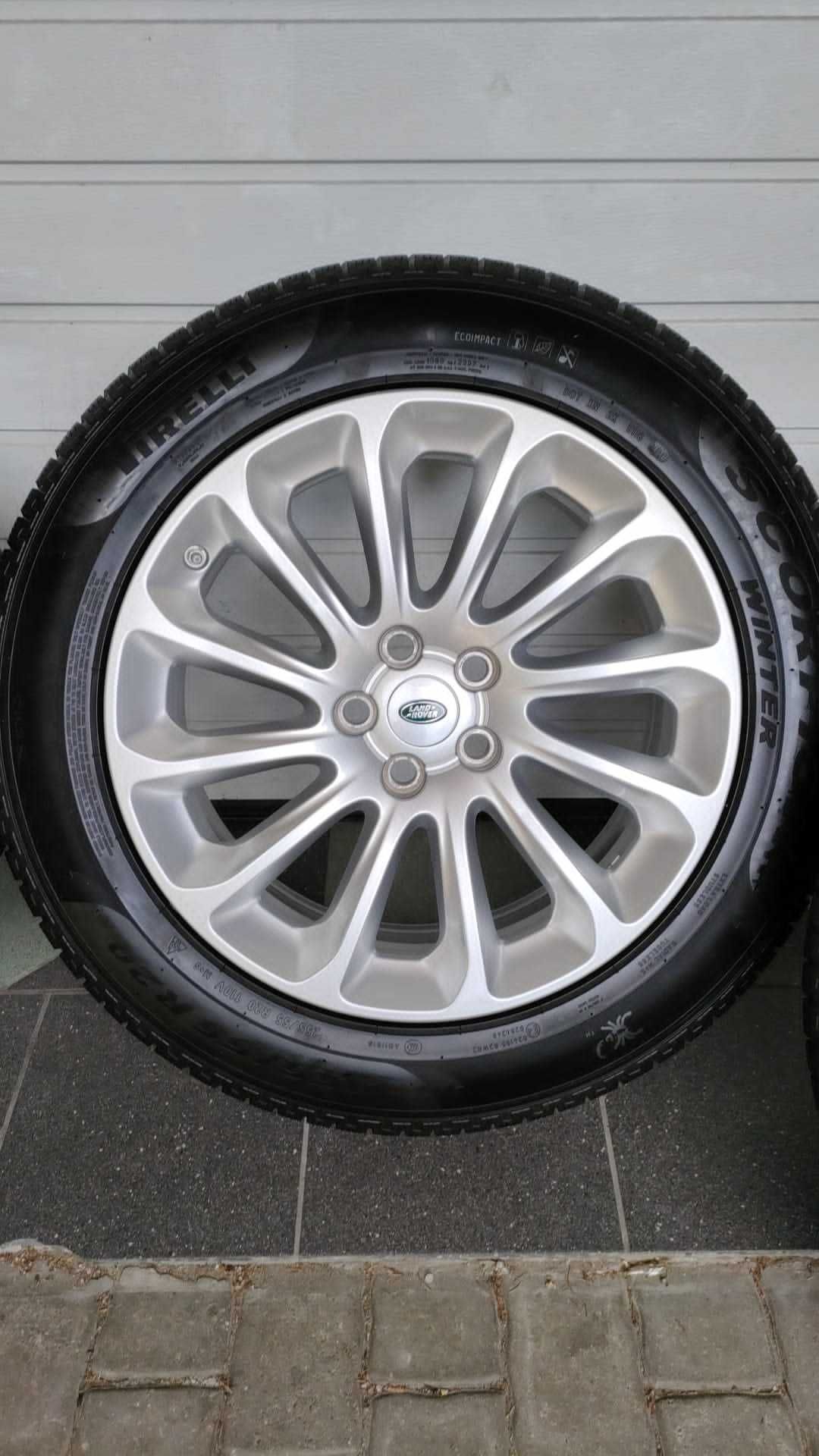 Koła Land Rover 20'' 5x120 opony zimowe 255/55/20 TPMS OL1088