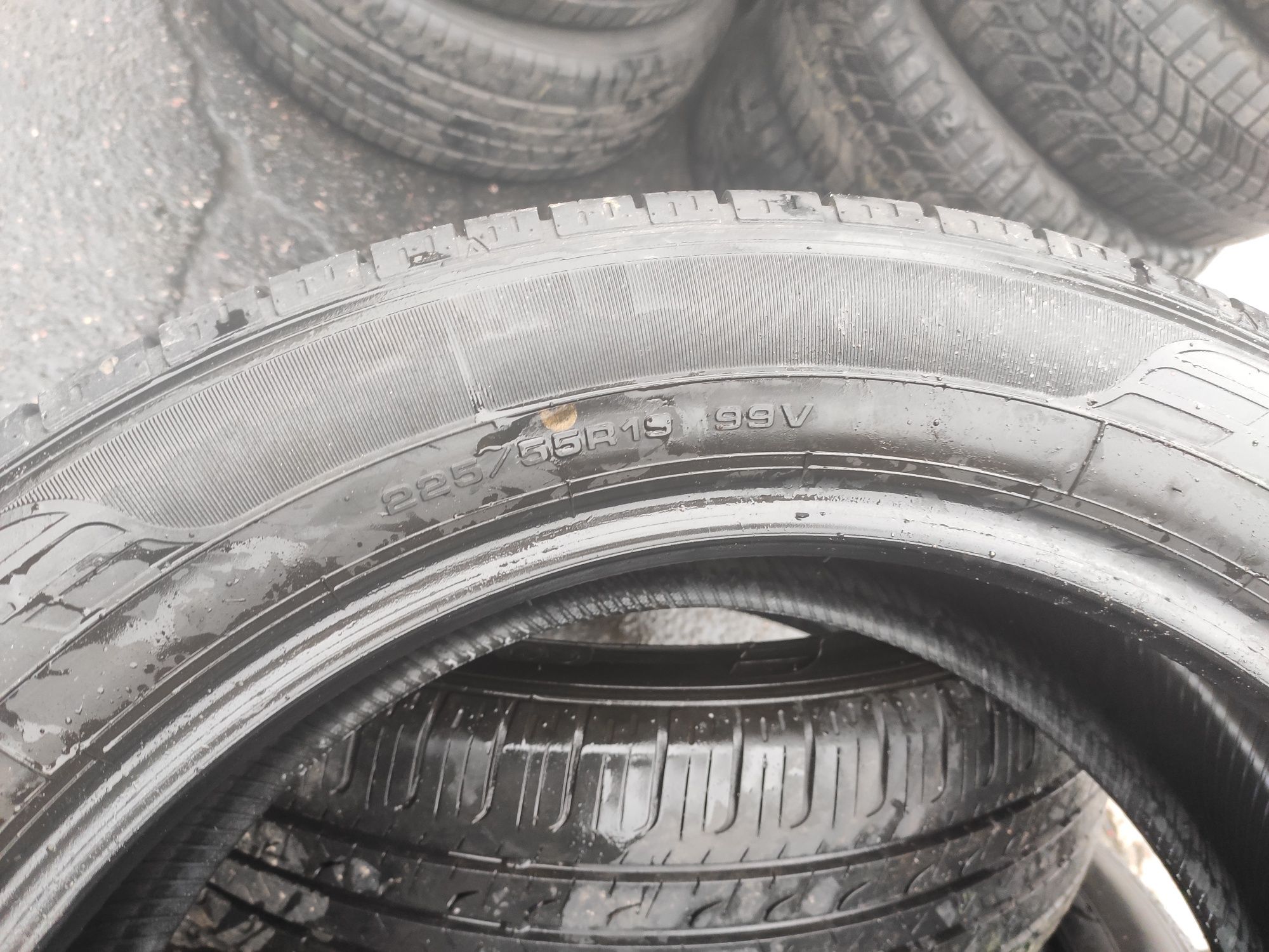 Летняя резина 225.55.19 Good Year Eff.Grip.SUV.21.20г.7мм.6.2мм.Japan.