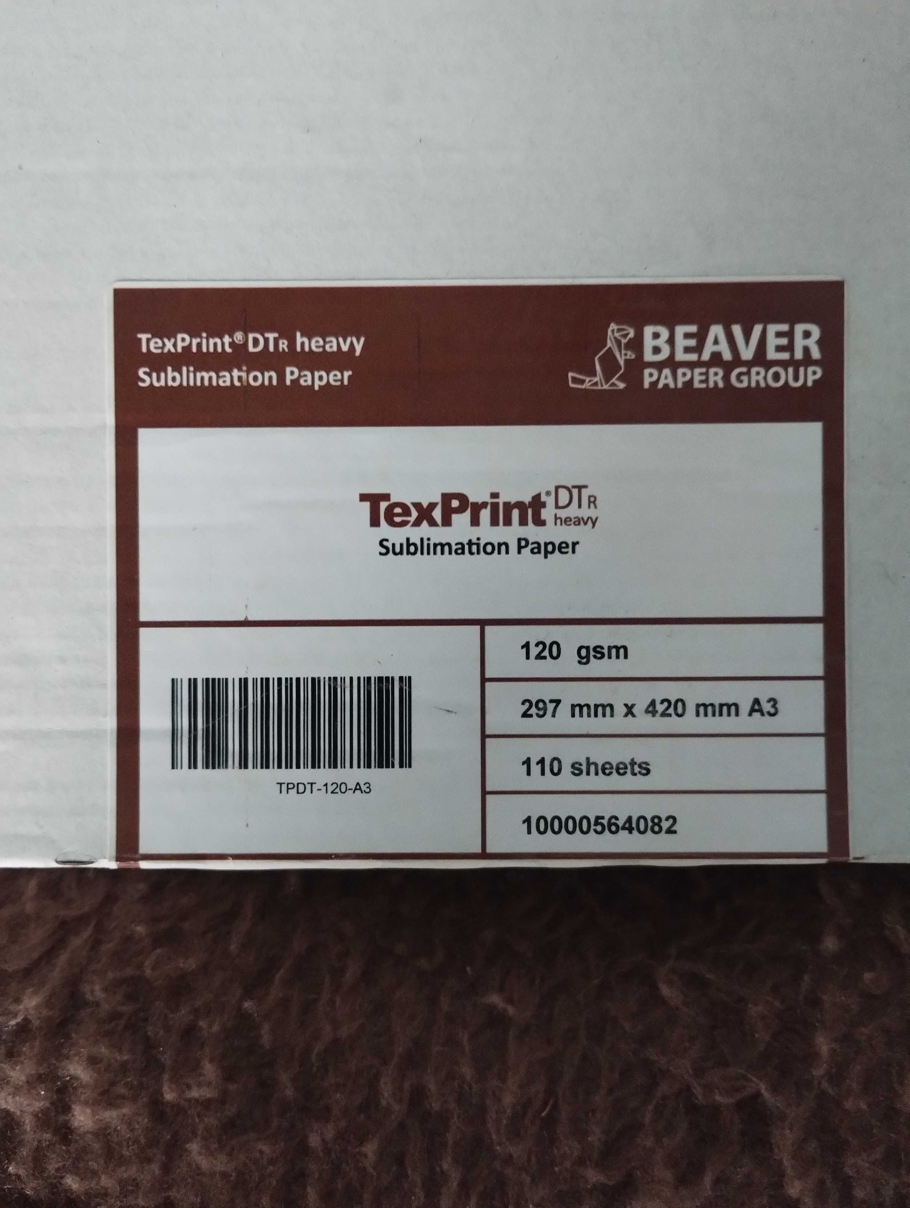 Papier do sublimacji TexPrint DTR Heavy A3