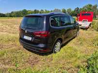 Seat Alhambra 2.0TDI 150KM Navi LED 7 Osób Martwe Pole Półskóry Pamięć Keyless Pano