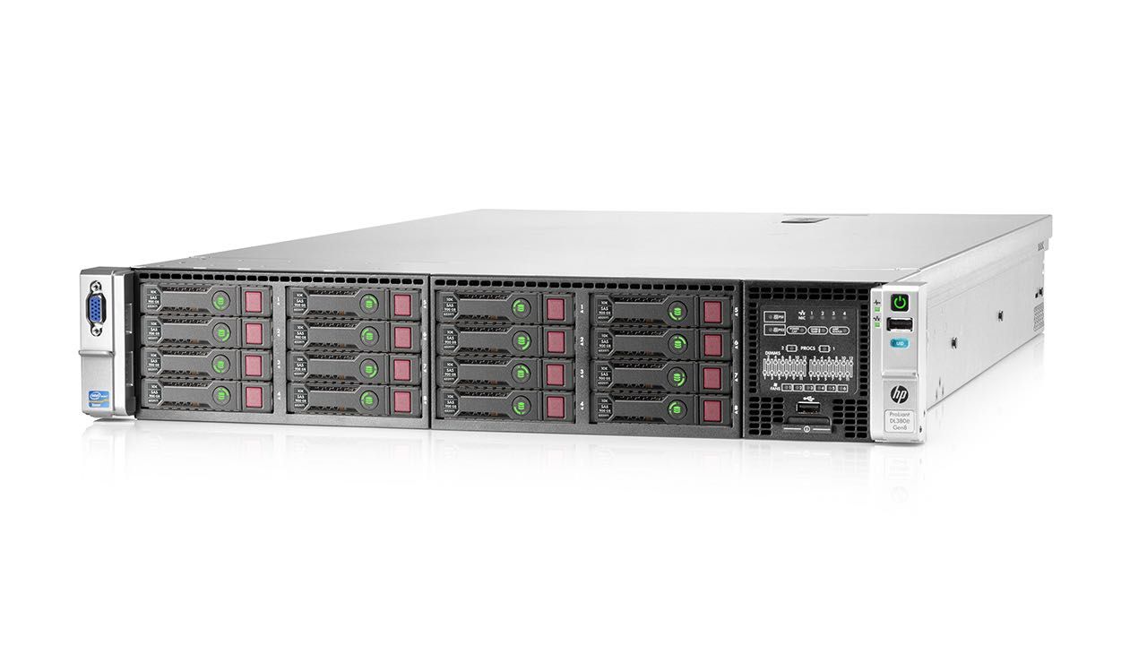 Сервер HP ProLiant DL380p Gen8 G8 16SFF / 2x 2643v2 / 128GB / HP P420i